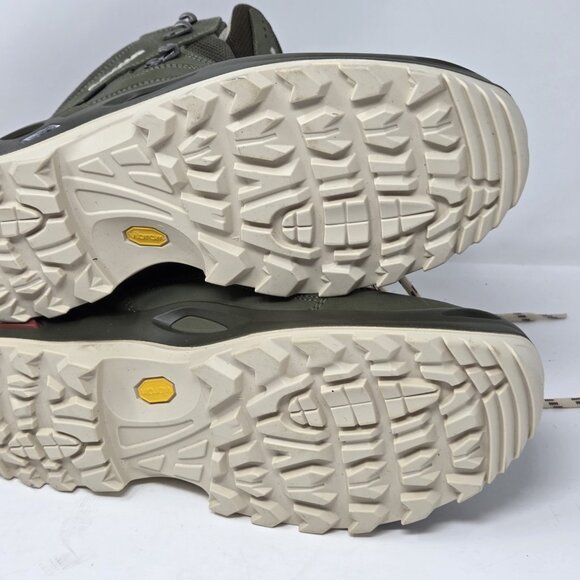 LOWA RENEGADE GTX MID WS - GREY GREEN/PANNA HIKING BOOTS WOMEN'S SIZE 9.5 TRAIL - Picture 7 of 12